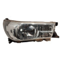 Farol Direito Cromado Sem Led Toyota Hilux 2016/2019