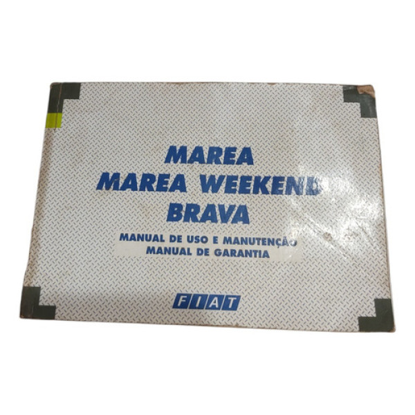 Manual Do Usuário Fiat Marea Weekend 1998 A 1999