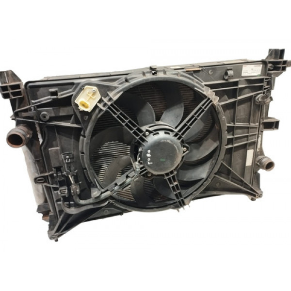 Ventoinha,  Radiador E Condensador De Ar Fiat Toro 18/20.