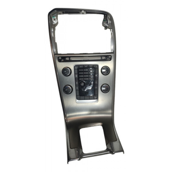 Console Central Com Comando De Ar E Radio Volvo Xc60 - 2011 