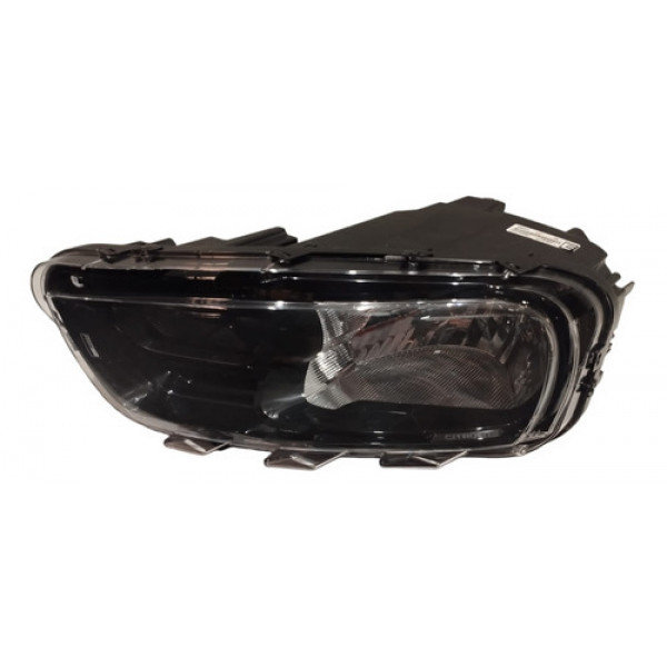 Farol Esquerdo Citroen C4 Catus 19 A 21 Masc. Negra