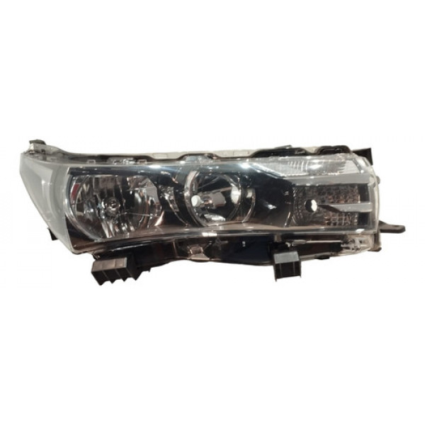 Farol Direito Masc Negra Toyota Corolla 2015/2018