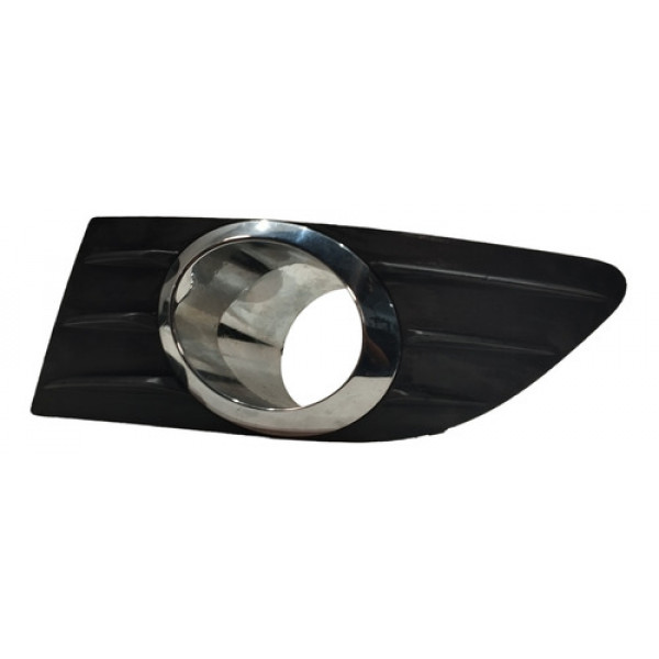 Moldura Farol De Milha Fiat Doblo 2010 Le Original C/ Furo.