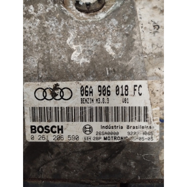 Módulo Da Injeção Audi A3 1.8 06a 906 018 Fc Original. 2005