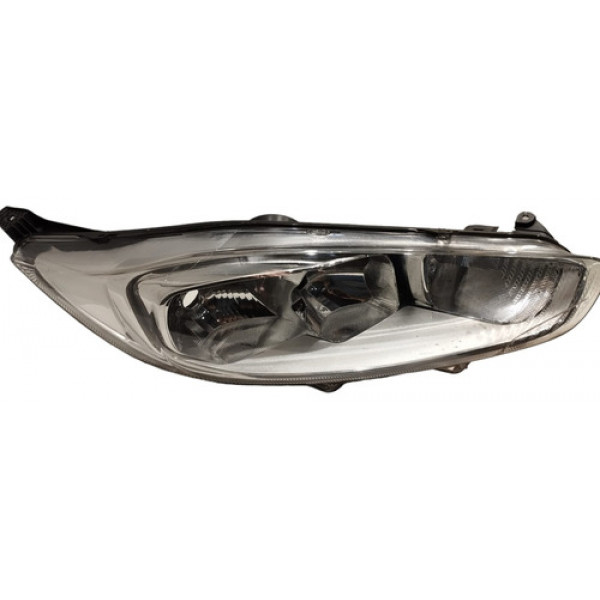 Farol Direito Cromado Ford New Fiesta 2014/2018