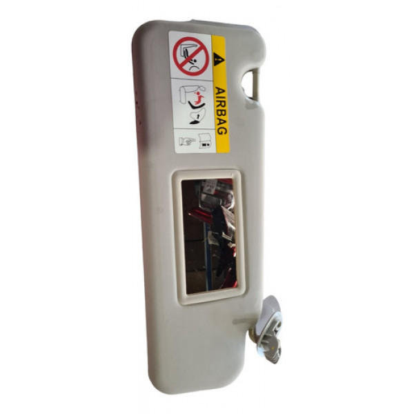 Quebra Sol Cinza Lado Direito Renault Duster 2017 C/ Espelho