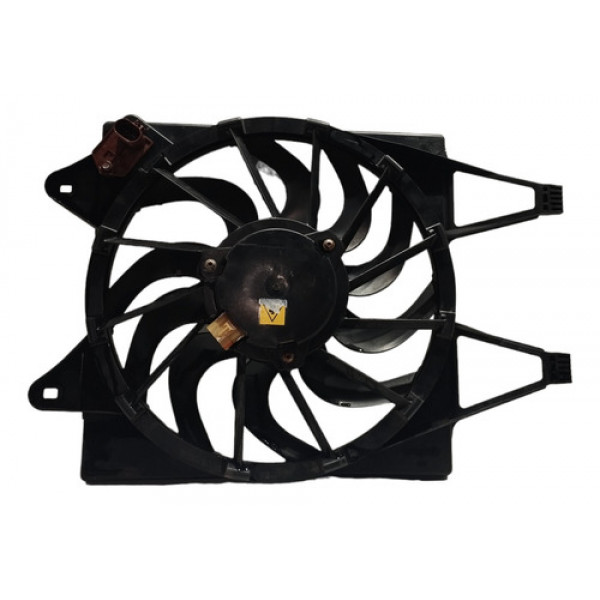 Ventoinha Com Ar E Defletor Fiat Uno 2011 A 2018.