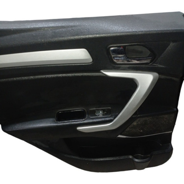 Forro De Porta Traseiro Esquerda Jac T5 2016 2017 2018 2019 Preto
