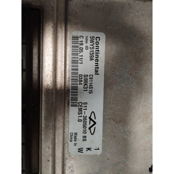 Módulo De Injeção Cherry Qq 5wy5159as11-3605010 Bsc9114s15