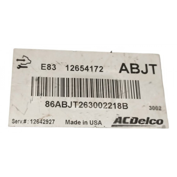 Módulo De Injeção Onix Prisma 1.4 Flex 8v E83 12654172