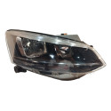 Farol Direito Masc Negra Vw Fox 2015/2019