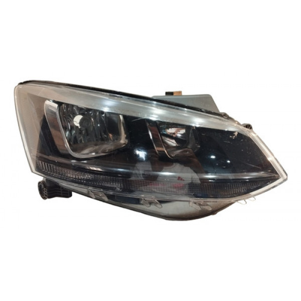 Farol Direito Masc Negra Vw Fox 2015/2019