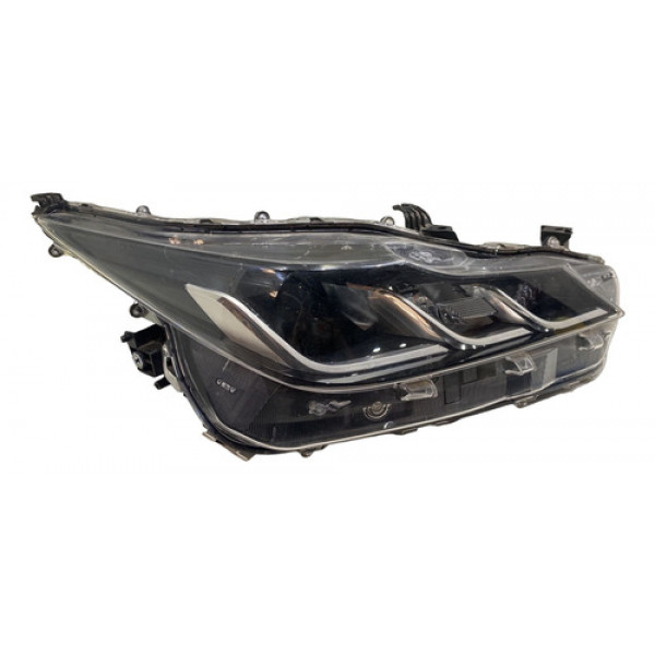 Farol Direito Masc Negra Toyota Corolla Xei/gli 2020/2023 Direito