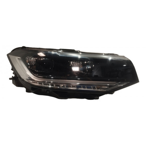 Farol Direito T-cross 2019 A 2023 Com Led Original.