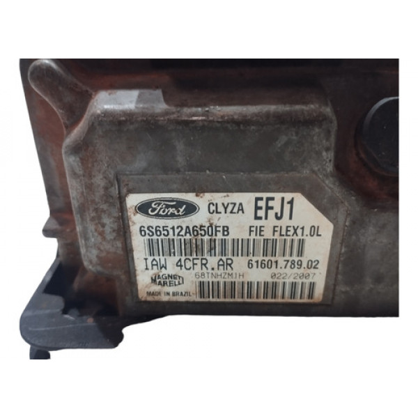 Módulo De Injeção Ford Fiesta 1.0 Flex 6s6512a650fb 