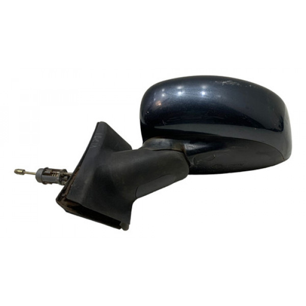 Retrovisor Esquerdo Manual Fiat Idea 2005 A 2010.