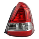 Lanterna Traseira Etios Sedan 2013 2014 2015 2016 A 2022 Esquerdo/motorista Vermelho