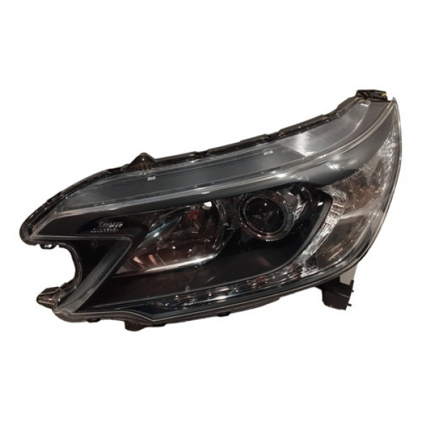 Farol Dianteiro Le Honda Crv 2013 A 2017 Cromado