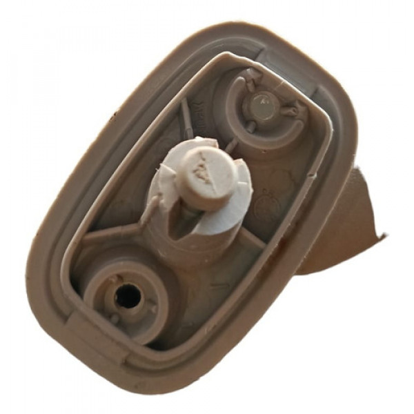 Quebra Sol Cinza Lado Esquerdo Peugeot 206 2003 