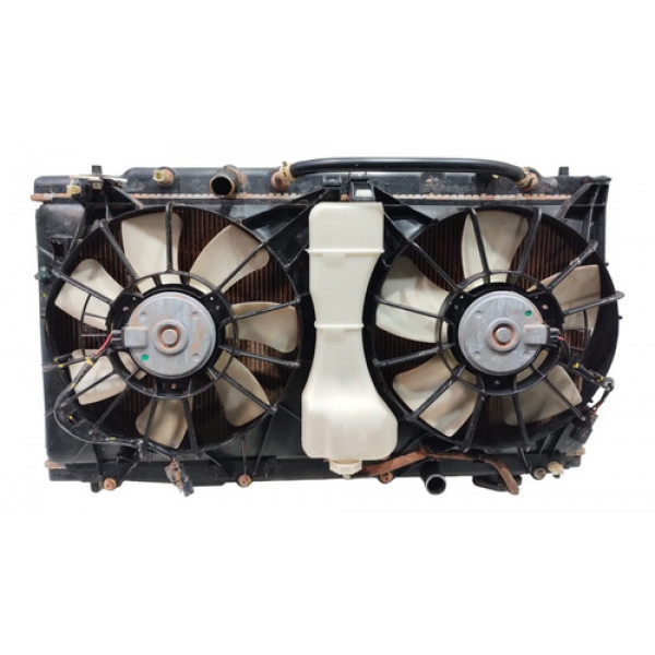 Ventoinha Com Defletor E Radiador Honda Fit 2016 A 2019.