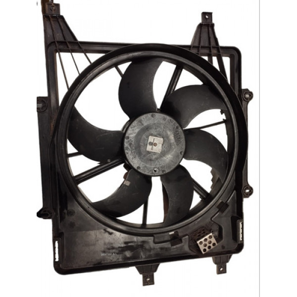 Ventoinha C/defletor C/ar Renault Clio 2001 A 2010